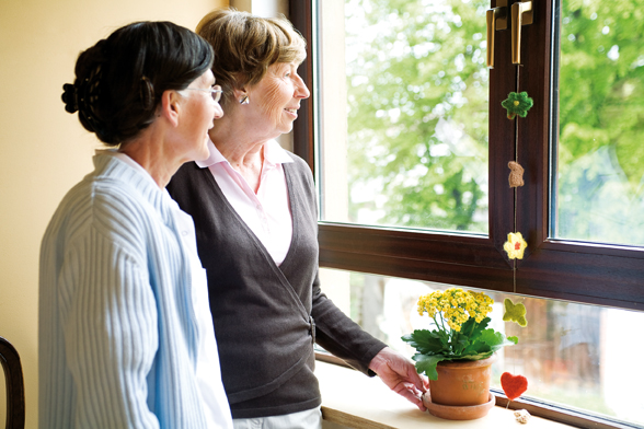 frauen am fenster