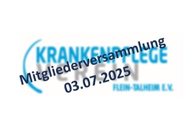 Mitgliederversammlung 03.07.2025
