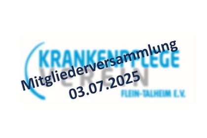 Mitgliederversammlung 03.07.2025