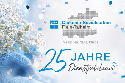 25 Jahre im Dienst der Diakonie-Sozialstation Flein-Talheim