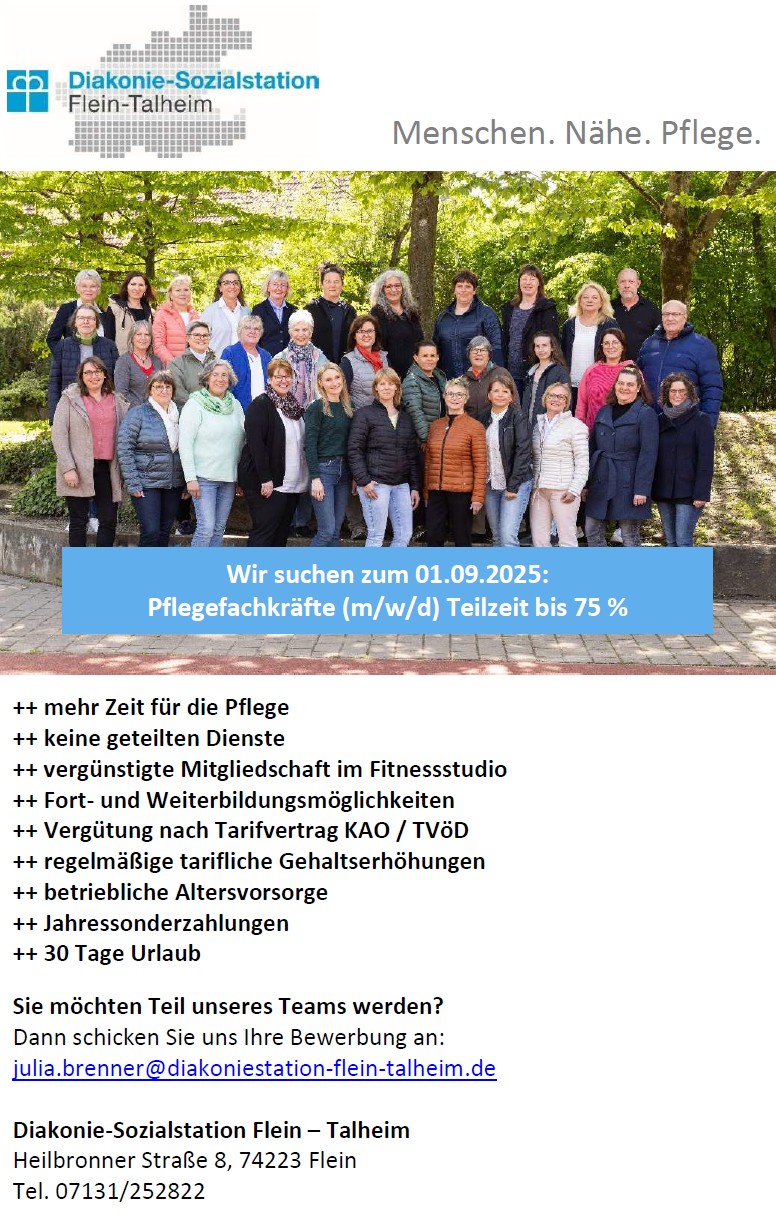 Stellenanzeige PFK 2025